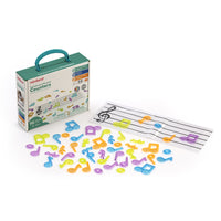 Miniland - MLE97901 Compteurs musicaux translucides-Excellent accessoire pour les tables lumineuses
