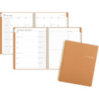 Cambridge - Agenda scolaire hebdomadaire/mensuel WorkStyle Focus 2025-2026 - 11 po H x 8 1/2 po l - argile - bilingue-Reliure à double spirale