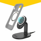 Otterbox - Support de Chargeur Sans Fil pour MagSafe 7,5W - Noir/Rayonnement Lumineux-Le chargeur sans fil Qi 15 W offre des vitesses de charge optimales de 7,5 W