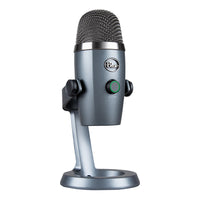 Blue Yeti Nano Premium USB Condenser Microphone, Shadow Grey-Legendary Blue broadcast sound: Yeti Nano features 2 custom mic capsules to give your voice exceptional presence and detail for professional-level recording and streaming