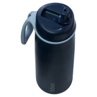 b.box - Bouteille isotherme à couvercle rabattable - 690 ml - Minuit-Poignée de transport durable et flexible pour plus de praticité en déplacement