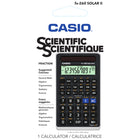 Casio - Calculatrice scientifique fx260 SolarII-Conversions décimales, fractions