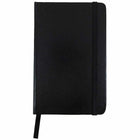 JAM Paper - Petit carnet à couverture rigide avec élastique - 100 feuilles lignées - 3 3/4" x 5 5/8" - Noir-Couleur : noir | Soyez élégant et organisé avec un carnet de notes colouré.