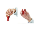 The Pencil Grip - TPG13210 Homme aimant Clip magnétique - couleurs assorties - paquet de 10-Couleurs assorties (les couleurs peuvent varier)