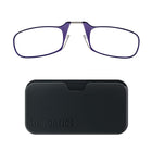 ThinOptics 1.5 Violet Lecteur avec Pod Noir Universel - Violet-Le produit comprend les lunettes de lecture ThinOptics et l'étui universel avec un adhésif sans résidu à coller sur votre téléphone / étui ou toute autre surface dure et plate