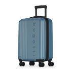 Bugatti - The Classic Ensemble de 2 valises rigides - Bleu-Dispose de doubles roues pivotantes à 360 degrés pour une maniabilité sans effort et silencieuse