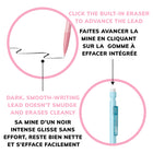 BIC - Porte -mines Extra Douce -0,7mm - pastel - Paquet de 24-Le corps de couleur pastel de ce porte-mine HB pratique ajoute une note amusante à n'importe quel bureau