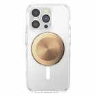 PopSockets - PopGrip pour MagSafe rond avec anneau adaptateur Radial Gold-Permet une utilisation mains libres avec les PopMounts. Compatible avec tous les supports actuellement disponibles.
