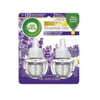 Air Wick - Huile parfuméeà brancher, Lavande et camomille-2 recharges