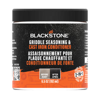 Blackstone - Assaisonnement pour plaque de cuisson et revitalisant pour fonte 6,5 oz - Paquet de 2-Assaisonnement et revitalisant pour plancha et fonte