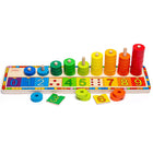 Bigjigs Toys - Puzzle Apprendre à compter-Aide à développer les compétences de base en calcul et en comptage dès le plus jeune âge.