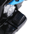 Aosom - Moto pour enfants, moto pour tout-petits alimentée par batterie 6v avec phare - bleu-Couleur : Bleu 