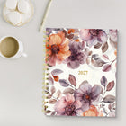 Blueline - Agenda Mensuel 17 Mois D’Août À Décembre - 9 1/4 po H x 7 1/4 po l - Motif Floral - Anglais-Listes de tâches