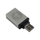 Kanguru - Adaptateur USB 3.0 Type A vers USB-C - Paquet de 2-Compatible avec la plupart des clés USB, des câbles, des lecteurs de cartes, des claviers, des souris, des imprimantes, des disques durs, des concentrateurs et d’autres périphériques USB