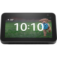 Amazon Echo Show (2nd Gen) - Charbon-Écran intelligent compact de 5,5 po avec Alexa et une caméra intégrée