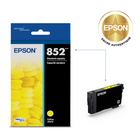 Epson - Cartouche d'encre DURABrite Ultra T852 - capacité standard - Jaune-Textes nets et couleurs brillantes pour des résultats de qualité professionnelle