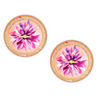 Maxwell & Williams - Rose Dahlia Support à Gâteaux à 2 Étages - 20 x 15 cm - Paquet de 2-Fabriqué en porcelaine et en métal