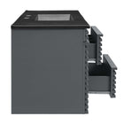 Modway - Render Fixation murale de 48" Vanette de salle de bain - Gris Noir-8
