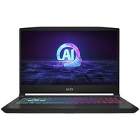 MSI - Ordinateur portable de jeu Katana A15 AI 15,6 po FHD, AMD R9-8945HS, RTX 4060, SSD NVMe 1 To, 16 Go RAM, Win 11 Famille-Un processeur fiable prêt pour l'IA pour les ordinateurs portables de jeu ultimes