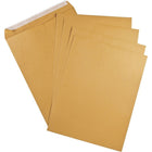 Staples - Enveloppes kraft robustes, 12 po x 15 1/2 po, bte/50 - bande adhé-Fermeture QuickStrip –  rapide et facile à utiliser, il suffit de retirer la languette et de rabattre pour fermer