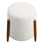 Modway - Riven Rembourré Tissu Boucle Ottoman - Nuage-7