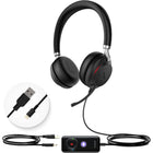 Yealink - Casque filaire double USB-C UH38 avec batterie intégrée - Microsoft Teams-Le UH38 prend en charge l’égaliseur dynamique pour changer automatiquement de mode appel ou de mode musique. Vous pouvez profiter d’une qualité sonore claire et naturelle en mode appel, ainsi que d’une qualité sonore spacieuse et détaillée en mode musique.