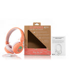 Planet Buddies - Écouteurs pour Enfants - Rose (Chouette)-Emballage 100% recyclable, sans plastique utilisé