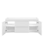 Modway - Render 48" Armoire de lavabo compatible avec un seul lavabo (non inclus) - Blanc-8