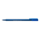 Staedtler - triplus Stylos à bille - XB - Bleu-Adapté aux voyages en avion - l'égalisation automatique de la pression empêche les fuites du stylo à bord des avions