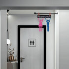 Futech - Panneau de projection pour toilettes avec Homme/Femme-Poteau de 17 po de longueur
