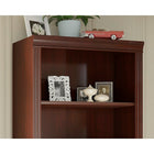Bush Business Furniture - Bibliothèque haute à 5 tablettes Arlington, cerisier naturel (WC65515-03)-Dimensions après assemblage : 29.88 po H x 12.68 po L x 71.97 po P