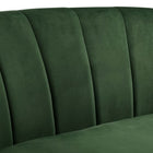 Modway - Prospect Chenal Touffé Performance Velvet Fauteuil - Émeraude-Assemblée requise