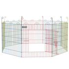 PawHut - parc pour animaux portable octogonal, clôture d’exercice pour chien pour extérieur-Ce parc pour animaux peut être formé en différentes formes : hexagone, pentagone, carré, triangle, etc.
