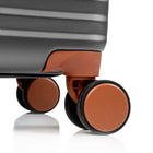 Champs - Vintage II 24 po Valise - Gris Foncé-Matériau léger en polycarbonate