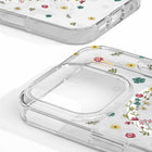 Ideal of Sweden - Coque transparente avec MagSafe pour iPhone 16 Pro Max - Fleurs délicates-Testé pour résister à des chutes de 1,82 mètres/6 pieds