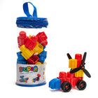 Snapo Jr. - Kit de construction pour juniors - 40 pièces-Ce kit comprend 40 pièces : Blocs Standards, Roues, Hélices, Blocs Spécialisés (Axes, pentes, etc.)