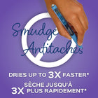 Paper Mate - Stylos brillants InkJoy Rétractable - pointe moyenne (0,7mm) - couleurs assorties - 10 unités-Encre gel semblable à de la peinture pour les tâches d’écriture intentionnelles comme la rédaction d’un journal, les activités créatives, le gribouillage, la fabrication de cartes et bien plus!