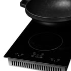 Danby - Plaque de cuisson radiante 12 pouces à 2 brûleurs - Noire-Surface en vitrocéramique : Élégante, durable et facile à nettoyer