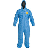 Dupont Personal Protection, Combinaisons Proshield 10, Grand, Bleu, Sms, paquet de 36-Couleur Bleu