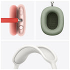 Apple - AirPods Max - Argent-Expérience magique avec configuration sans effort, détection du port et transfert fluide entre appareils (Nécessite un compte iCloud et macOS 11.1, iOS 14.3, iPadOS 14.3, watchOS 7.2 ou tvOS 14.3, ou des versions ultérieures)