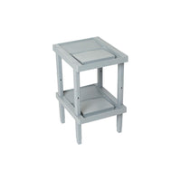 Rakabot - Casier à 4 niveaux LOCKER pour chaussures et bottes, récupérateur d'eau et de boue - Gris clair-Peut contenir 1 paire par niveau.