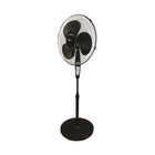 Royal Sovereign - 18 po Ventilateur de bureau oscillant à 3 vitesses avec télécommande - Noir-3 vitesses