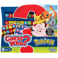 Hasbro Gaming - Guess Who Pokemon-Jeu pokémon « qui est-ce ? » : Le combat est lancé ! Les joueurs s'affrontent pour être les premiers à deviner le Pokémon mystère de leur adversaire dans l'édition Pokémon du jeu « Qui est-ce ? ». À partir de 6 ans