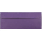 JAM Paper Enveloppes format livret avec fermeture gommée, 4 1/8 x 9 1/2 po, violet foncé, 100/paquet-Violet foncé