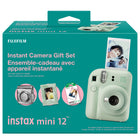 Fujifilm - Ensemble de photographie instantanée Instax Mini 12 - Menthe verte-Exposition automatique- Pas besoin de procéder à divers réglages: tu n'as qu'à viser puis à enfoncer l'obturateur pour des résultats uniques et saisissants à tout coup