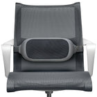 Fellowes – Coussin lombaire de série i-Spire, gris (9311603)-Supporte le bas dos pour un confort accru lorsqu'assis