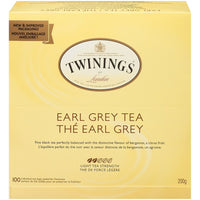 Twinings – Thé Earl Grey, paq./100-Thé noir