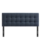 Modway - Lily Rembourré Tête de lit Queen size, Marine-Construction rembourrée