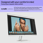 HP - Moniteur LCD Full HD 524sw 24 po de classe IPS - Blanc - 94C21AAABA-Plus de contraste: Le taux de contraste de 1500:1 offre des couleurs nuancées, des noirs d’encre et de riches détails d’ombres