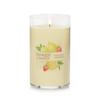 Yankee Candle - Iced Berry Limonade Signature Bougie pilier moyenne - 14 oz-Mèche en coton et mélange de cire de soja de qualité supérieure